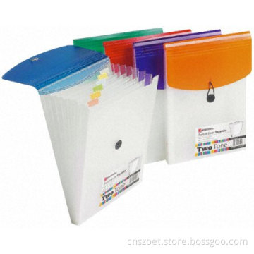 Plastic PP Expanding File Folder, Plastic Pockets/Zipper File Folder, Expanding Organiser Files